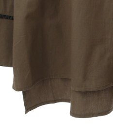 CRAFT STANDARD BOUTIQUE 刺繍入りツイルＶネックチュニック