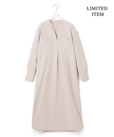 ICB 【WEB限定・洗える】ジョーゼットダブルジャージー ワンピース