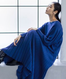 ANY SIS CICA加工 ニット フレア スカート