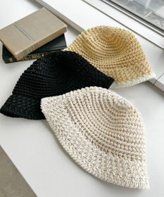 WEGO クロシェ編みハット