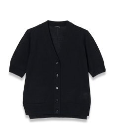 JOSEPH 【洗える】スーパーファインコットンシルク　ショートスリーブカーディガン
