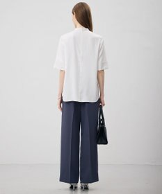 ICB L 【CLASSY.掲載・新色追加・WEB限定カラーあり】FluidBackSatin ワイドパンツ