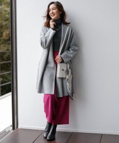 23区 【CLASSY.1月号掲載】ウーステッドウール タートルネック ニット