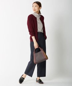J.PRESS LADIES 【洗える】KNIT BASIC ミディ丈 カーディガン