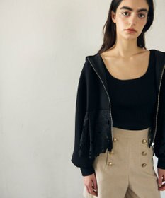 GRACE CONTINENTAL カットワークパーカー