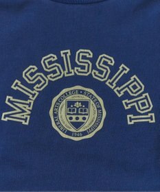 WEGO 【ANGIE VINTAGE】ピグメントカレッジロゴショートスウェット