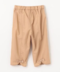 組曲 KIDS 【100㎝】バックリボンクロップド パンツ