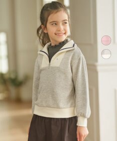 組曲 KIDS 【150-160cm】セーラージップ トップス