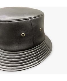 林八百吉商店 un chapeau  エコレザーバケットハット
