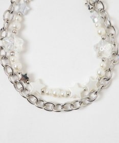 WEGO 2wayチェーンビーズストラップ