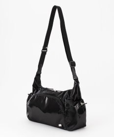 LA BAGAGERIE メタリックドロストポケット　ショルダーバッグ