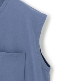 ICB L 【洗える】ガスコットンハイゲージ ノースリーブニット