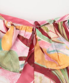 GRACE CONTINENTAL リーフプリントワンピース