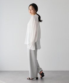 YECCA VECCA スウェットライクイージーパンツ