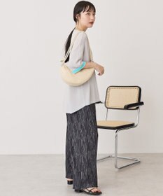 AMERICAN HOLIC 配色コクーンシルエットニット