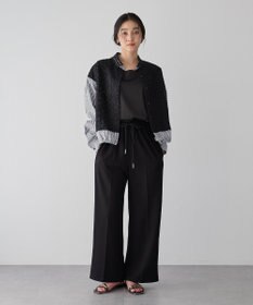 YECCA VECCA スウェットライクイージーパンツ