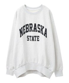 AMERICAN HOLIC ＮＥＢＲＡＳＫＡロゴプリントスウェット②