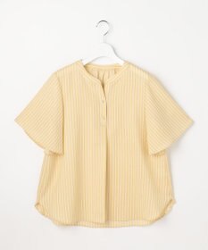 ANY SIS S スムージーポリエステル スキッパー ブラウス