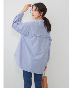 AMERICAN HOLIC フリルバンドカラーシャツ