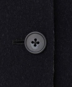 J.PRESS LADIES 【リバーシブル】ウールナイロンリバーチェック スタンドカラー コート