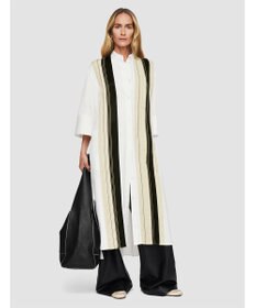 JOSEPH 【洗える】ポプリンカラーブロック　シャツドレス