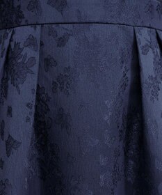 Tiaclasse フラワージャガードドッキングワンピース