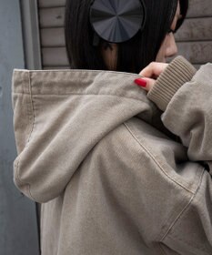 WEGO ワーカーズキルトフードブルゾン