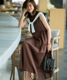 23区 L 【SLOW/一部店舗限定】シアーサマー リブ カーディガン