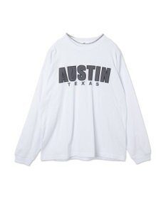 WEGO アクセ付きグラフィックT（LS）