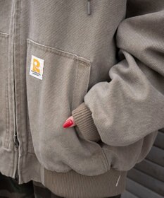 WEGO ワーカーズキルトフードブルゾン