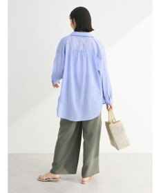 Green Parks インド綿 ボイルゆったりシャツ