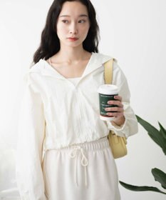 WEGO ショートナイロンブルゾン