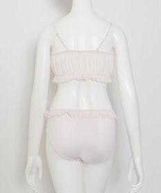 WEGO 【ブラトップ＆ショーツセット】Liliane　Ciel　シフォンフリル