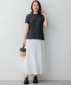 23区 【SLOW/WEB限定】シアーツイストシングルジャージー Tシャツ