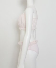 WEGO 【ブラトップ＆ショーツセット】Liliane　Ciel　シフォンフリル