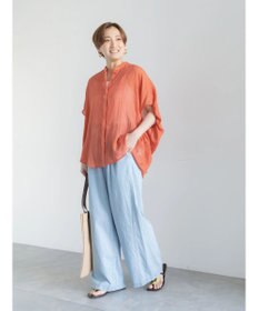 Te chichi 【7色展開】シャンブレーボイルドルマンシャツ