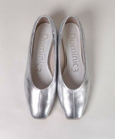 Dominic3 シープレザー バックゴムソフトパンプス