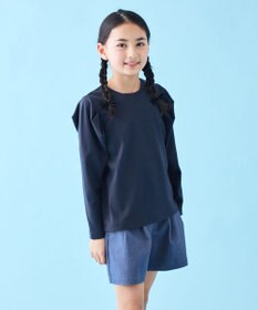UNFILO 【110-150cm】タックスリーブTシャツ
