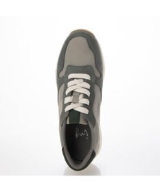 ing <ing>オールレザーレースアップスニーカー