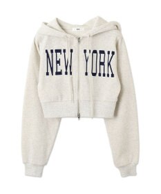 WEGO NEWYORK裏起毛ZIPパーカー