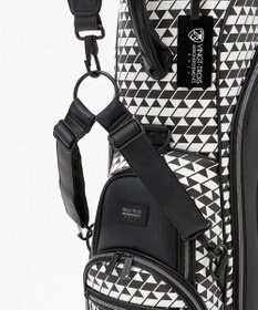 23区GOLF 【UNISEX】フラッグ総柄キャディバッグ　他と被らないデザイン