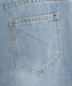 WEGO ダメージレギュラーデニム