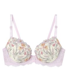 une nana cool バックスタイルまでかわいい Steppe Flower ワイヤーブラ