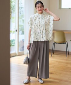 ANY スクエアプリントシャツ