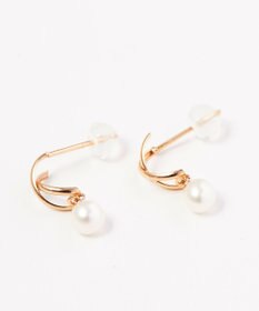 Phoebe 【K10】クロッシングパールピアス