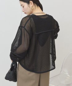 AMERICAN HOLIC メッシュ異素材ブルゾン