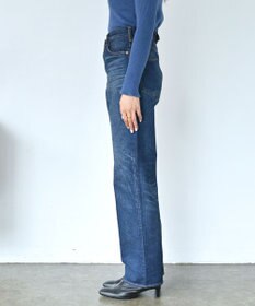 caqu modern classic テーパードデニムパンツ USEDWASH