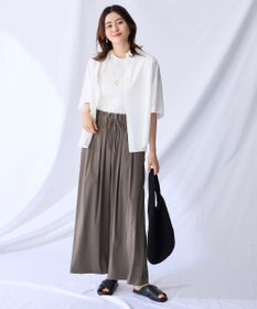 ANY 【接触冷感/UVカット/抗菌防臭/速乾】エニィファンクション半袖シャツブラウス