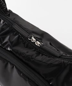LA BAGAGERIE メタリックドロストポケット　ショルダーバッグ