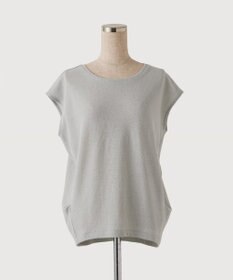 TOQUE  〈大草直子さんアドバイザー〉 【洗える/天然素材】ロイヤルベビーアルパカ×タンギスコットン鹿の子フレンチT